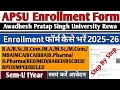Enrollment Form Kaise Bhare APS Enrollment Form Kaise Bhare APSU Enrollment Form Kaise Bhare F