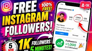Instagram Follower Kaise Badhaye | Instagram Par Followers Kaise Badhaye | Free Instagram Followers