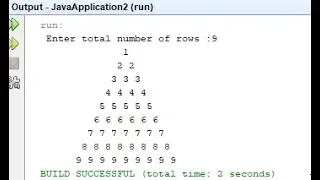 pyramid pattern in java