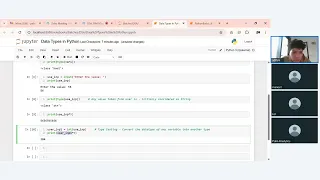 Data Structure Algorithm Course 3 PM Batch Python Training Session 1