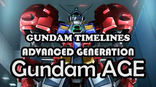 what is gundam age the advanced generation gundam timelines 