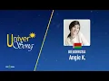 Angie K. - Universong Junior Talent - Cat. 13-16 y/o - Universong 2016