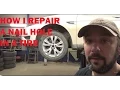 How I Patch A Tire