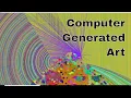Abstract generative art processing