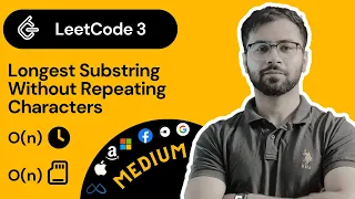 LeetCode 3 Solution in Hindi Longest Substring Without Repeating Characters LeetCode Playlist
