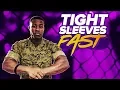 Faster way to roll tight sleeves for Marines Clifford Shockley