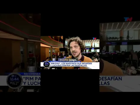 Estuvimos en TN compartiendo la esencia de La Fiesta Pim Pau. #pimpau w#shorts #shortvideo