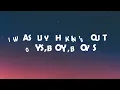 Charli XCX - Boys (Lyrics / Lyric Video)