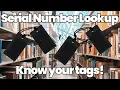 Serial Number Lookup - The Importance of Knowing Your Tag Information