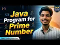 Java Prime Number Program Explain in 2 minutes Logic Code Dry Run