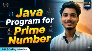 Java Prime Number Program Explain in 2 minutes Logic Code Dry Run