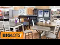 BIG LOTS KITCHEN DINING ROOM FURNITURE TABLES CHAIRS SHOP WITH ME SHOPPING STORE WALK THROUGH
