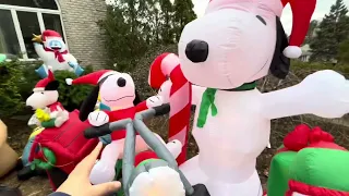 Review Of The 2023 Lowe S Black Friday 6 5ft Snoopy Inflatable 