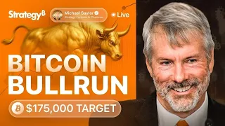 LIVE Michael Saylor on Bitcoin Bull Run MSTR Stock - BTC Price Prediction