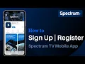 Spectrum TV Sign Up Create New Account - Spectrum App