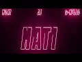 AJ HEZI - HATI Ft. GNELLO & NOKI K-CLIQUE (OFFICIAL LYRIC VIDEO)