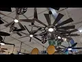 Ceiling fans and lighting at Lowe s in 2023