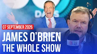 Violence against women breaks out at the Reform conference | James O’Brien - The Whole Show
