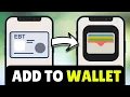 How To Add EBT Card To Apple Pay 2026 - Add EBT To Apple Wallet