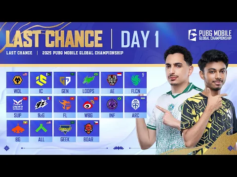 Video Thumbnail: [URDU] 2025 PMGC League | Last Chance | Day 1 | PUBG MOBILE Global Championship