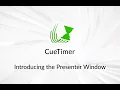 CueTimer presenter window The ultimate timer for PowerPoint and Keynote