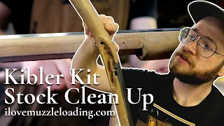 Download A little goes a long way | Stock Clean up on a Kibler Southern Mountain Flintlock stocked in Cherry MP3