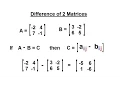 PreCalculus - Matrices Matrix Applications 13 of 33 How to Subtract Matrices