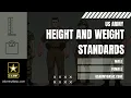 US Army Height and Weight Standards