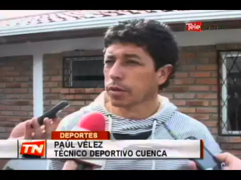 Paúl Vélez espera triunfar con Deportivo Cuenca
