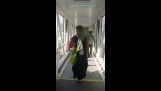 Sukhwinder Singh has some fun while traveling