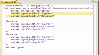 Android Application Development Tutorial 6 Introduction to Layouts in XML
