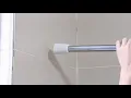 Shower Curtain Rod Installation - Tension