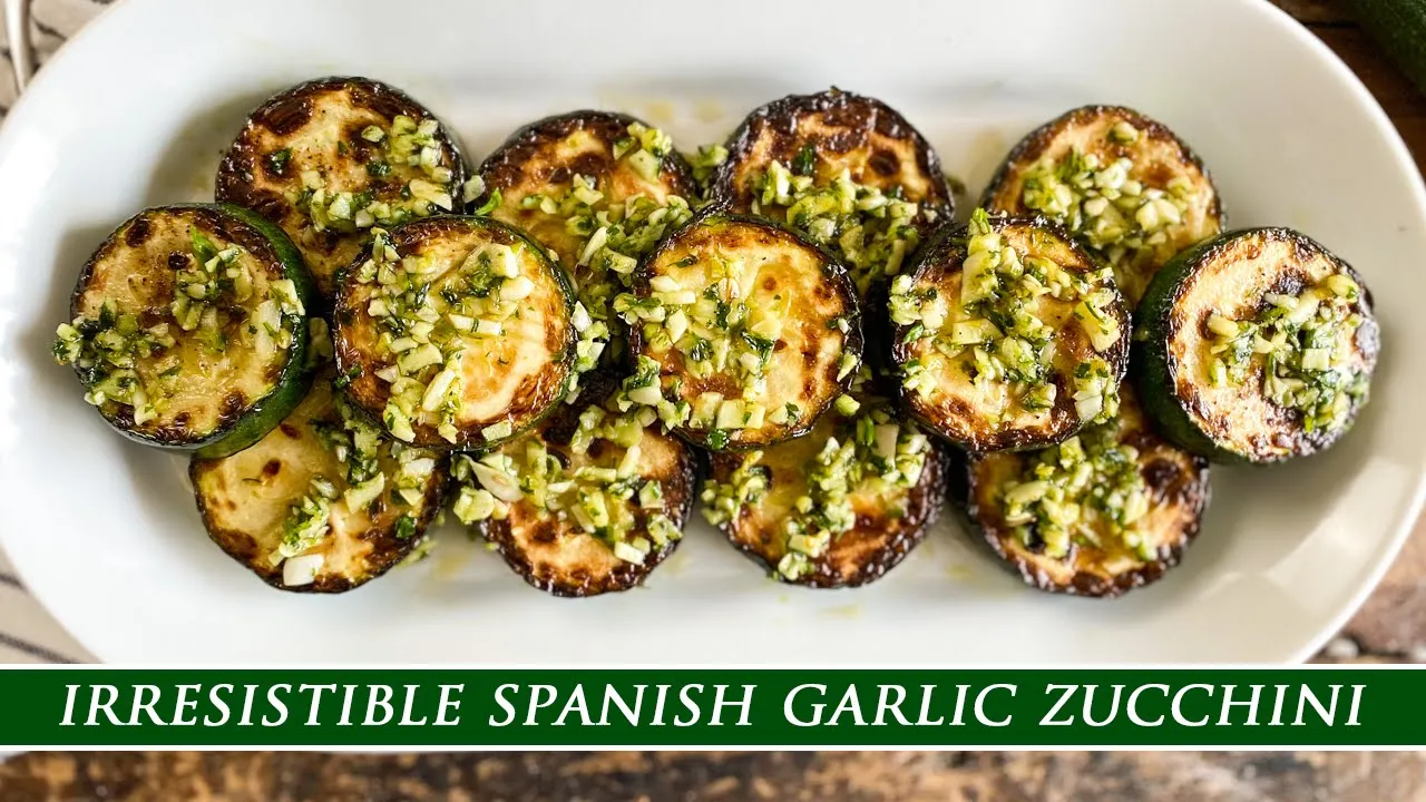Spanish Garlic Zucchini   A Dish you Wont be Able to Resist