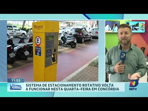 Concórdia: Estacionamento Rotativo Retorna com Mudanças