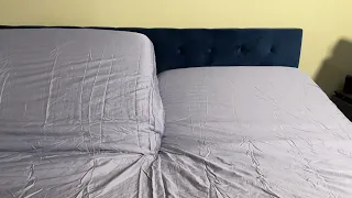 Showcasing Royal Tradition Top Split King Bamboo Sheet Set