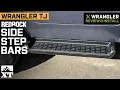 Jeep Wrangler TJ RedRock Molded ABS OE Style Side Step Bars Review Install