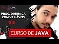 CURSO DE JAVA PARA INICIANTES - PROGRAMACAO DINAMICA COM VARIAVEIS