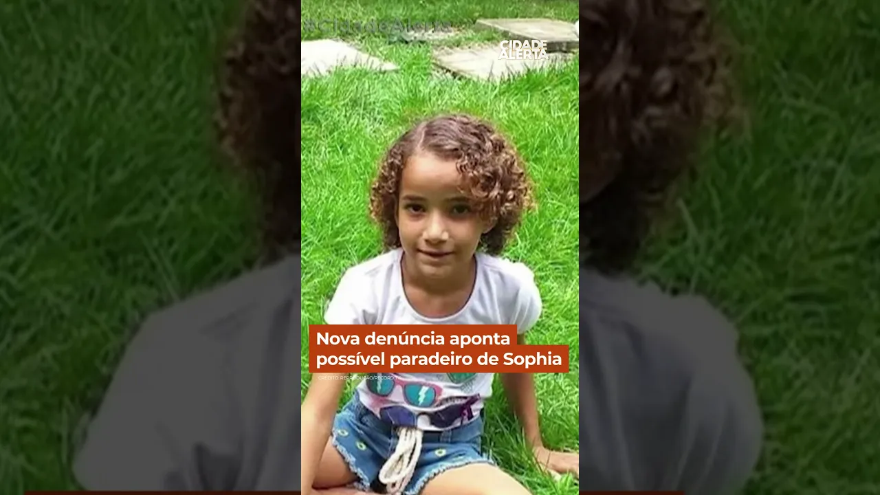 Buscas por Sophia #shorts #cidadealerta