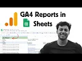 How to Pull Data from GA4 to Google Sheets Easy GA4 Magic Reports Tutorial
