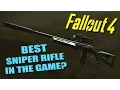 FALLOUT 4 The Best Sniper Rifle in the Game - Over 2500 Damage 50cal Double Damage Legendary