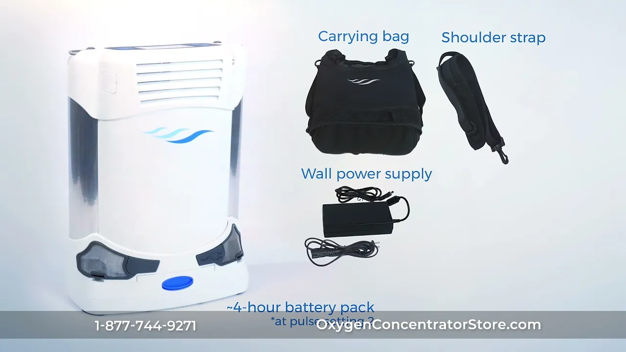 Caire Freestyle Portable oxygen concentrators ( upto 1 Liter/min) AS200-101