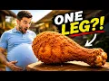 He Cooked a GIANT KFC Style Chicken Leg for His Baby s Arrival Then Fed the Whole Village
