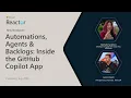 Automations Agents Backlogs Inside the GitHub Copilot App