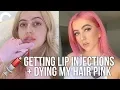 Lagu GETTING LIP INJECTIONS + DYING MY HAIR PINK ♡