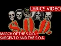 Download Lagu Stormtroopers of Death - March of the S.O.D. + Sargent 'D' \u0026 the S.O.D. (Lyrics Video)