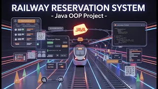 Railway Reservation System Java OOP-Based Project Mini Major Project Java Tutorial
