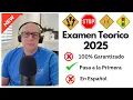 2025 ACTUAL EXAMEN TEORICO DE MANEJO DMV EN ESPANOL