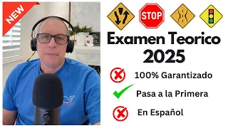2025 ACTUAL EXAMEN TEORICO DE MANEJO DMV EN ESPANOL