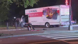 U-Haul crash investigation near White House