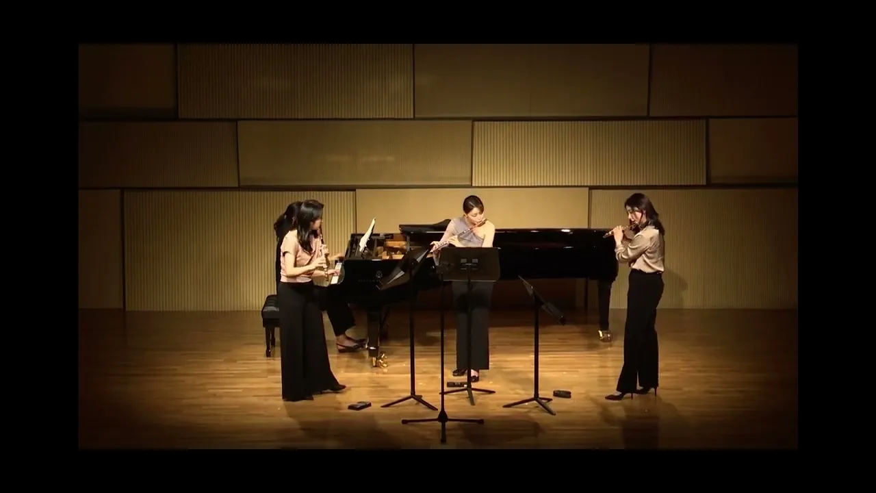 C. Rorich - Burlesque for 3Flutes and Piano C. Rorich - Burlesque for 3Flutes and Piano
